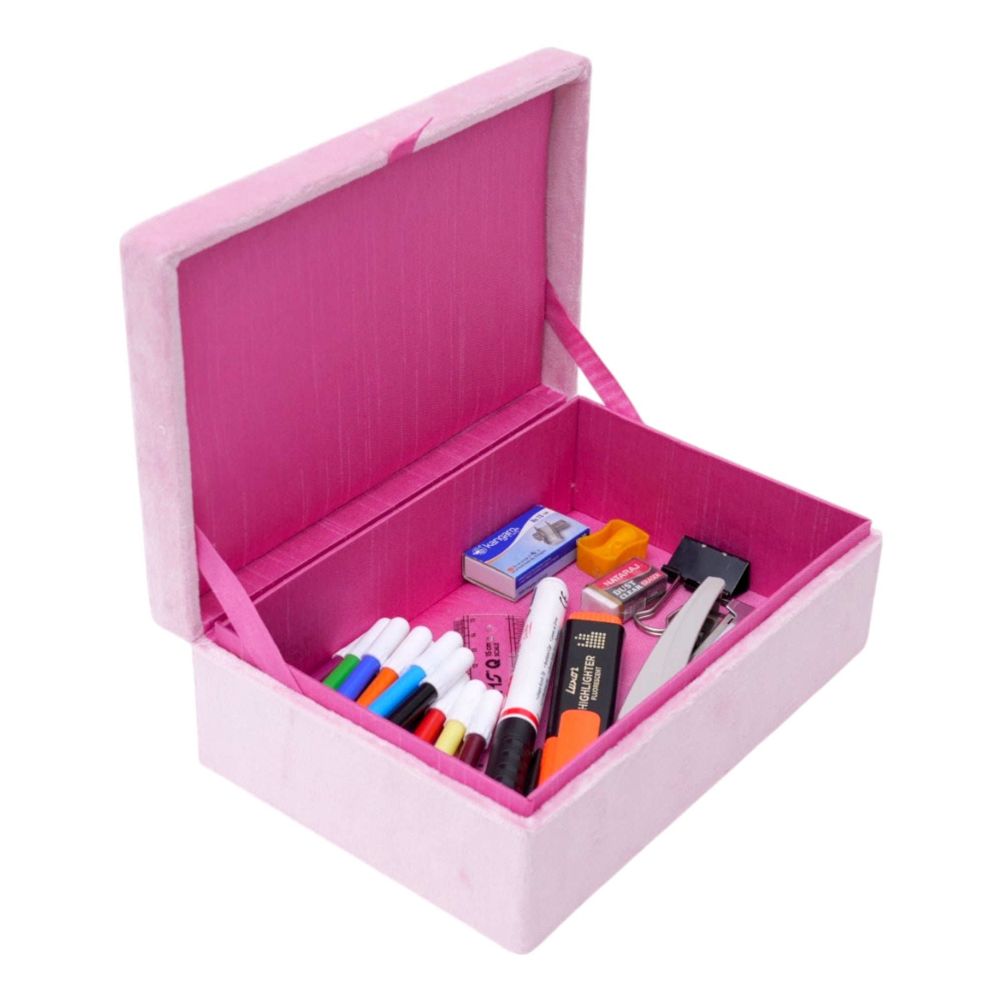 Bow Beaded Stationary Box for Kids